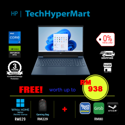 HP Victus 16-r0029TX-1-W11-EPP 16.1" Laptop/ Notebook (i7-13700HX, 16GB, 1TB, NV RTX4070, W11H, 144Hz)