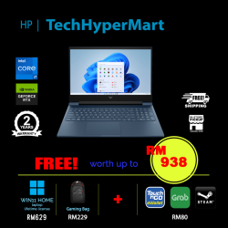 HP Victus 16-r0029TX-32-W11 16.1" Laptop/ Notebook (i7-13700HX, 32GB, 512GB, NV RTX4070, W11H, 144Hz)