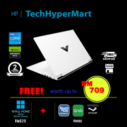 HP Victus 16-r0031TX 16.1" Laptop/ Notebook (i5-13500HX, 16GB, 512GB, NV RTX4070, W11H, 144Hz)