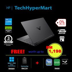 HP Victus 16-r0039TX-24-1-W11P-EPP 16.1" Laptop/ Notebook (i5-13500HX, 24GB, 1TB, NV RTX4060, W11P, 144Hz)