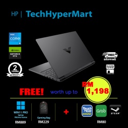 HP Victus 16-r0039TX-32-W11P 16.1" Laptop/ Notebook (i5-13500HX, 32GB, 512GB, NV RTX4060, W11P, 144Hz)