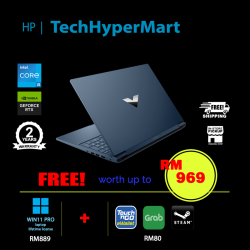 HP Victus 16-r0041TX-W11P 16.1" Laptop/ Notebook (i5-13500HX, 16GB, 512GB, NV RTX4060, W11P, 144Hz)