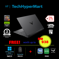 HP Victus 16-s0029AX-1-W11-EPP 16.1" Laptop/ Notebook (Ryzen 7 7840HS, 16GB, 1TB, NV RTX4060, W11H, 144Hz)