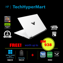 HP Victus 16-s0036AX-32-W11 16.1" Laptop/ Notebook (Ryzen 5 7640HS, 32GB, 512GB, NV RTX4060, W11H, 144Hz)