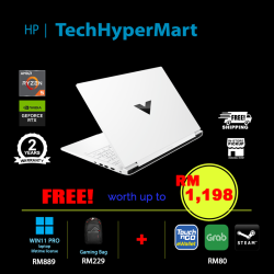 HP Victus 16-s0036AX-32-W11P 16.1" Laptop/ Notebook (Ryzen 5 7640HS, 32GB, 512GB, NV RTX4060, W11P, 144Hz)