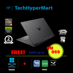 HP Victus 16-s0038AX-W11P 16.1" Laptop/ Notebook (Ryzen 5 7640HS, 16GB, 512GB, NV RTX4050, W11P, 144Hz)