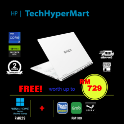 HP Omen Transcend 16-u0064TX 16" Laptop/ Notebook (i9-13900HX, 16GB, 1TB, NV RTX4070, W11H, Off H&S, 240Hz)