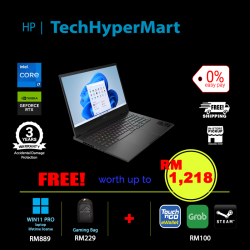 HP Omen 16-wf0066TX-24-2-W11P-EPP 16.1" Laptop/ Notebook (i7-13700HX, 24GB, 2TB, NV RTX4060, W11P, 240Hz)