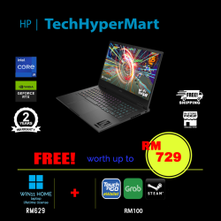 HP Omen 16-wf0099TX 16.1" Laptop/ Notebook (i9-13900HX, 16GB, 512GB, NV RTX4060, W11H, 165Hz)
