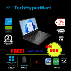 HP Omen 16-wf0120TX-1-W11-EPP 16.1" Laptop/ Notebook (i5-13500HX, 16GB, 1TB, NV RTX4050, W11H, 165Hz)