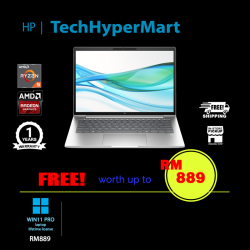 HP ProBook 445 G11 A5KE8PT 14" Laptop/ Notebook (Ryzen 5 7535U, 8GB, 512GB, AMD Radeon, W11P)