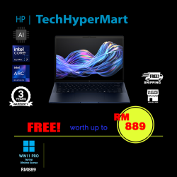 HP EliteBook X G1i B86VNPT 14" Laptop/ Notebook (Ultra 7 258V, 32GB, 1TB, Intel Arc, W11P, Touchscreen, AI Chip)