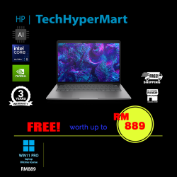 HP ZBook 8 G1i D09RQAT 14" Laptop/ Notebook (Ultra 5 225H, 16GB, 1TB, NV RTX500, W11P, AI)