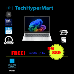 HP EliteBook 8 G2i DN3S3AT 13.3" Laptop/ Notebook (Ultra 5 325, 16GB, 512GB, Intel, W11P, AI)