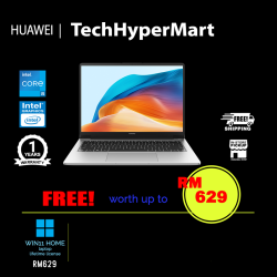 Huawei Matebook D16 2024 53013XAL 16" Laptop/ Notebook (i5-12450H, 8GB, 512GB, Intel, W11H)