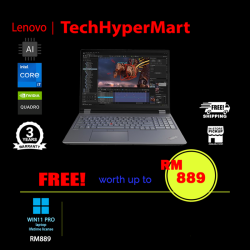 Lenovo ThinkPad P16 Gen 2 21FA001EMY 16" Laptop/ Notebook (i7-13850HX, 32GB, 2TB, NV RTX A1000, W11P, AI Chip)