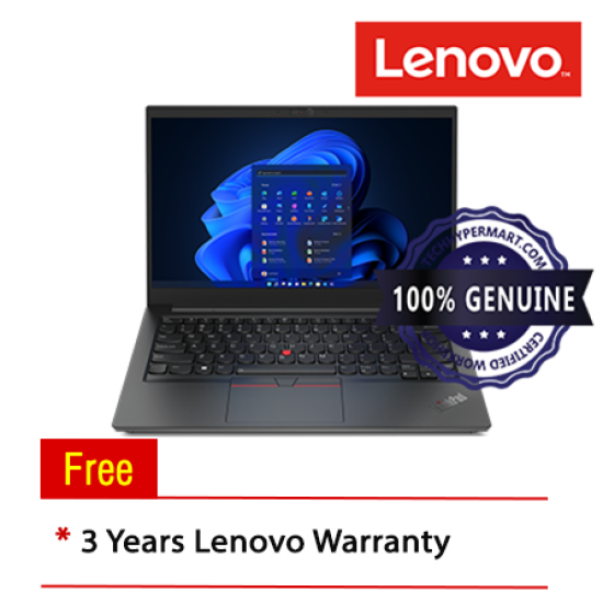 Lenovo ThinkPad E14 Gen 5 21JK005GMY-40-W11 14" Laptop/ Notebook (i5-1335U, 40GB, 512GB, Intel Iris Xe, W11P)