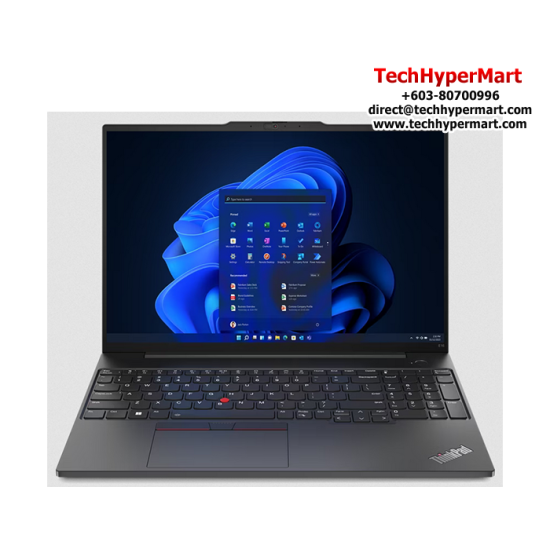 Lenovo ThinkPad E16 Gen 1 21JN0051MY 16" Laptop/ Notebook (i5-1335U, 16GB, 512GB, Intel Iris Xe, W11P)