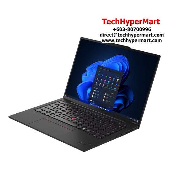 Lenovo ThinkPad X1 Carbon Gen 13 21NS001SMA 14" Laptop/ Notebook (Ultra 5 226V, 16GB, 512GB, Intel Arc, W11P, Touchscreen, AI Chip) Lenovo ThinkPad X1 Carbon Gen 13 21NS001SMA 14" Laptop/ Notebook (Ultra 5 226V, 16GB, 512GB, Intel Arc, W11P, Touchscreen, AI Chip)