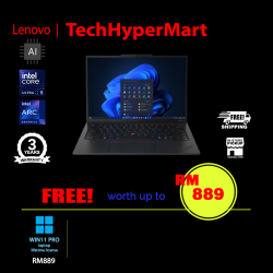 Lenovo ThinkPad X1 Carbon Gen 13 21NS001SMA 14" Laptop/ Notebook (Ultra 5 226V, 16GB, 512GB, Intel Arc, W11P, Touchscreen, AI Chip)