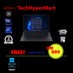 Lenovo ThinkPad E16 Gen 3 21SR0055MA 16" Laptop/ Notebook (Ultra 7 255H, 16GB, 512GB, Intel Arc, W11P, AI Chip)