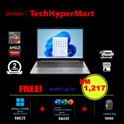 Lenovo IdeaPad 1 15ALC7 82R400EUMJ-24-W11 15.6" Laptop/ Notebook (Ryzen 5 5500U, 24GB, 512GB, AMD Radeon, W11H, Off H&S)