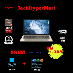Lenovo IdeaPad 1 15ALC7 82R400EVMJ-W11P 15.6" Laptop/ Notebook (Ryzen 5 5500U, 16GB, 512GB, AMD Radeon, W11P, Off H&S)