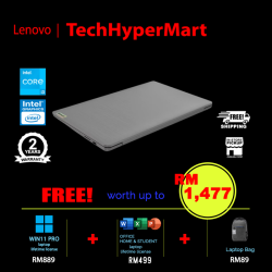 Lenovo IdeaPad 3 15IAU7 82RK00SRMJ-16-W11P 15.6" Laptop/ Notebook (i3-1215U, 16GB, 512GB, Intel, W11P, Off H&S)