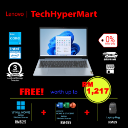 Lenovo IdeaPad 3 15IAU7 82RK00SSMJ-16-1-W11-EPP 15.6" Laptop/ Notebook (i3-1215U, 16GB, 1TB, Intel, W11H, Off H&S)