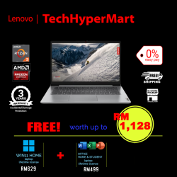 Lenovo IdeaPad 1 14AMN7 82VF0099MJ-1-W11-EPP 14" Laptop/ Notebook (Ryzen 3 7320U, 8GB, 1TB, AMD Radeon, W11H, Off H&S)
