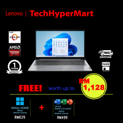 Lenovo IdeaPad 1 15AMN7 82VG00KMMJ 15.6" Laptop/ Notebook (Athlon Silver 7120U, 8GB, 512GB, AMD Radeon, W11H, Off H&S)
