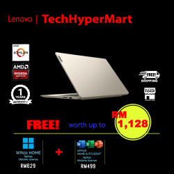 Lenovo IdeaPad 1 15AMN7 82VG00KNMJ 15.6" Laptop/ Notebook (Athlon Silver 7120U, 8GB, 512GB, AMD Radeon, W11H, Off H&S)