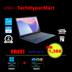 Lenovo IdeaPad Slim 3 14IAN8 82XA002MMJ-W11P 14" Laptop/ Notebook (i3-N305, 8GB, 512GB, Intel, W11P, Off H&S)