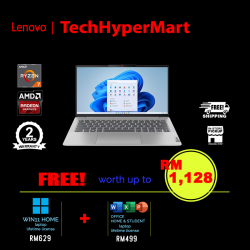 Lenovo IdeaPad Slim 5 Light 14ABR8 82XS002UMJ 14" Laptop/ Notebook (Ryzen 7 7730U, 16GB, 512GB, AMD Radeon, W11H, Off H&S)