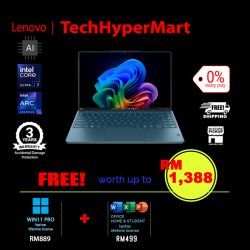 Lenovo Yoga Slim 9 14ILL10 83CX0013MJ-2-W11P-EPP 14" Laptop/ Notebook (Ultra 7 258V, 32GB, 2TB, Intel Arc, W11P, Off Home 2024 + Off 365 Basic, Touchscreen, AI Chip)