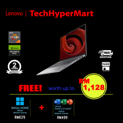 Lenovo IdeaPad Pro 5 14AHP9 83D3001DMJ 14" Laptop/ Notebook (Ryzen 7 8845HS, 16GB, 512GB, NV RTX3050, W11H, Off H&S)