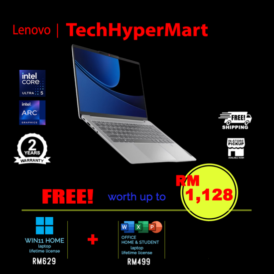 Lenovo IdeaPad Slim 5 14IMH9 83DA0074MJ 14" Laptop/ Notebook (Ultra 5 125H, 16GB, 512GB, Intel Arc, W11H, Off H&S) Lenovo IdeaPad Slim 5 14IMH9 83DA0074MJ 14" Laptop/ Notebook (Ultra 5 125H, 16GB, 512GB, Intel Arc, W11H, Off H&S)