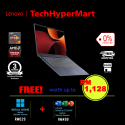 Lenovo IdeaPad Slim 5 14AHP9 83DB001JMJ-1-W11-EPP 14" Laptop/ Notebook (Ryzen 7 8845HS, 16GB, 1TB, AMD Radeon, W11H, Off H&S)