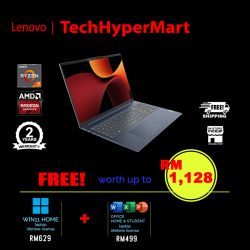 Lenovo IdeaPad Slim 5 16AHP9 83DD0001MJ 16" Laptop/ Notebook (Ryzen 7 8845HS, 16GB, 512GB, AMD Radeon, W11H, Off H&S)