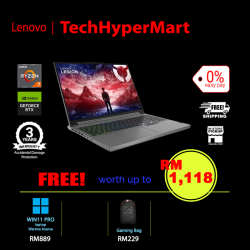 Lenovo Legion Slim 5 16AHP9 83DH000BMJ-2-W11P-EPP 16" Laptop/ Notebook (Ryzen 7 8845HS, 16GB, 2TB, NV RTX4060, W11P, 165Hz)