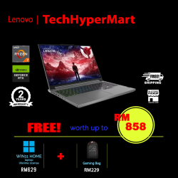 Lenovo Legion Slim 5 16AHP9 83DH000BMJ-32-W11 16" Laptop/ Notebook (Ryzen 7 8845HS, 32GB, 1TB, NV RTX4060, W11H, 165Hz)
