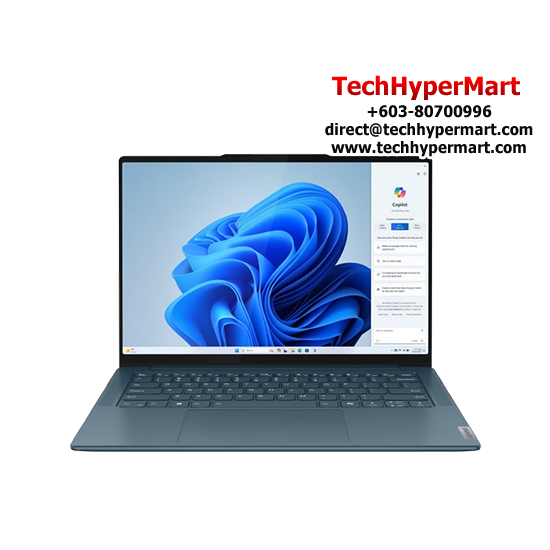 Lenovo Yoga Pro 7 14AHP9 83E30055MJ 14.5" Laptop/ Notebook (Ryzen 7 8845HS, 16GB, 1TB, NV RTX3050, W11H, Off Home 2024 + Off 365 Basic, AI Chip)