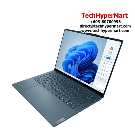 Lenovo Yoga Pro 7 14AHP9 83E30055MJ 14.5" Laptop/ Notebook (Ryzen 7 8845HS, 16GB, 1TB, NV RTX3050, W11H, Off Home 2024 + Off 365 Basic, AI Chip)