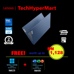 Lenovo IdeaPad Slim 3 15IRU9 83E60026MJ 15.6" Laptop/ Notebook (Core 5 120U, 16GB, 512GB, Intel, W11H, Off H&S)