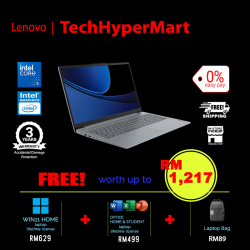 Lenovo IdeaPad Slim 3 15IRU9 83E60027MJ-1-W11-EPP 15.6" Laptop/ Notebook (Core 5 120U, 16GB, 1TB, Intel, W11H, Off H&S)