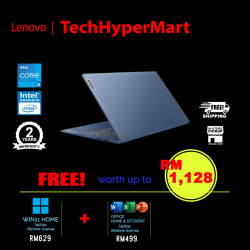Lenovo IdeaPad Slim 3 15IAH8 83ER004QMJ 15.6" Laptop/ Notebook (i5-12450H, 16GB, 512GB, Intel, W11H, Off H&S)