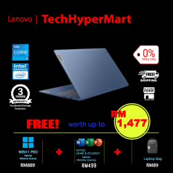 Lenovo IdeaPad Slim 3 15IAH8 83ER004QMJ-1-W11P-EPP 15.6" Laptop/ Notebook (i5-12450H, 16GB, 1TB, Intel, W11P, Off H&S)