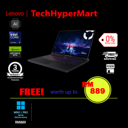 Lenovo Legion Pro 7 16IAX10H 83F5004VMJ-2-W11P-EPP 16" Laptop/ Notebook (Ultra 9 275HX, 32GB, 2TB, NV RTX5080, W11P, 240Hz, AI Chip)