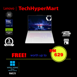 Lenovo Legion Pro 7 16IAX10H 83F500PYMJ 16" Laptop/ Notebook (Ultra 9 290HX Plus, 32GB, 1TB, NV RTX5080, W11H, 240Hz, AI)