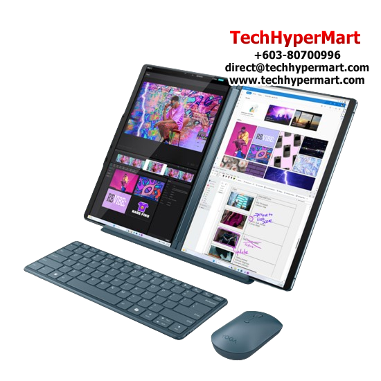 Lenovo Yoga Book 9 13IMU9 83FF002AMJ-2-W11P-EPP 13.3" Laptop/ Notebook (Ultra 7 155U, 32GB, 2TB, Intel, W11P, Off H&S, Touchscreen, Pen)